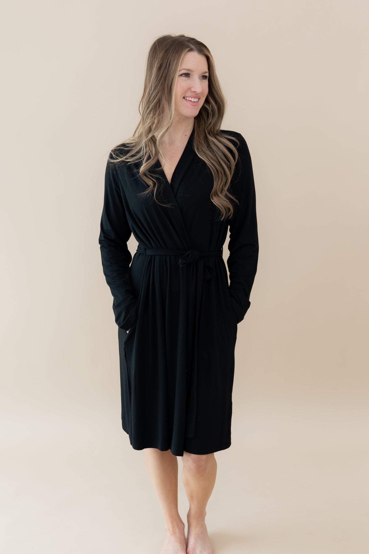 Comfortable Soft Robe - Midnight Blue
